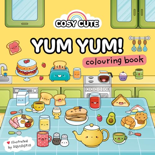 Cosy Cute Yum Yum: Colouring Book (Cosy Cute) 