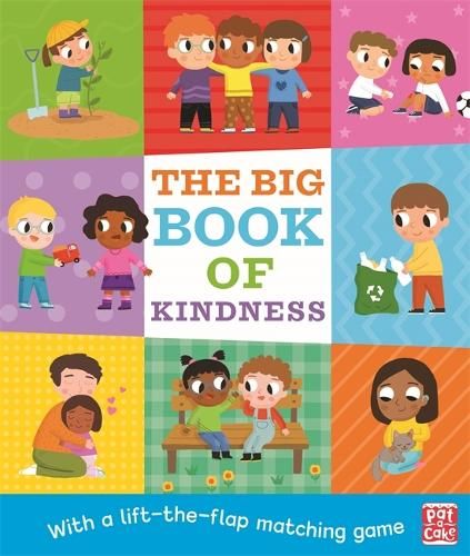 The Big Book of Kindness: A board book with a lift-the-flap matching game