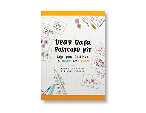 Dear Data Postcard Kit: For Two Friends to Draw and Share 