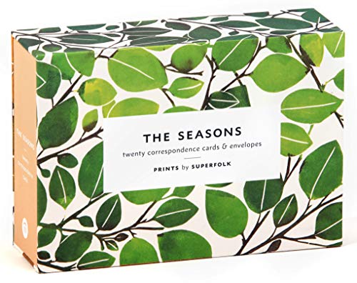 The Seasons Correspondence Cards 