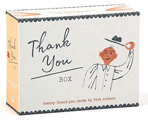 Thank You Box Thank-You Cards: 20 Thank-You Cards by 5 Artists 