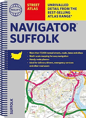 Philip's Navigator Street Atlas Suffolk 