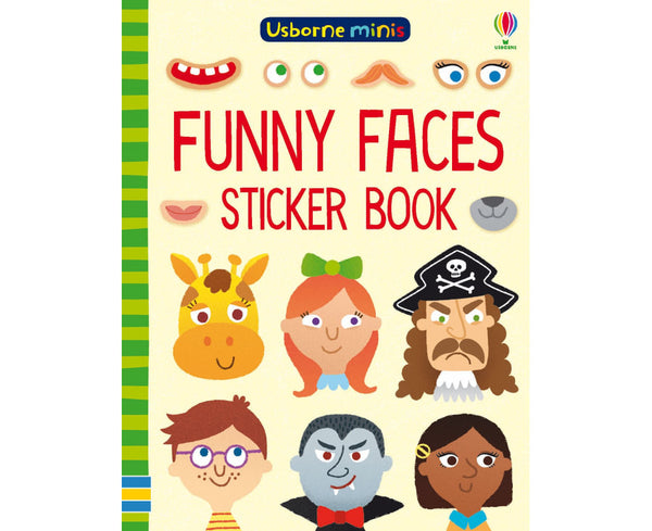 Funny Faces Sticker Book