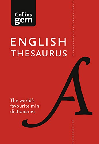 English Gem Thesaurus: The world's favourite mini thesaurus (Collins Gem)