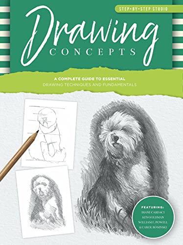 Step-by-Step Studio: Drawing Concepts: A complete guide to essential drawing techniques and fundamentals: Volume 3