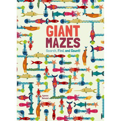 Giant Mazes Search, Find and Count!