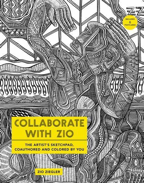 Collaborate with Zio: The Artist's Sketchpad, Coauthored and Colored by YOU